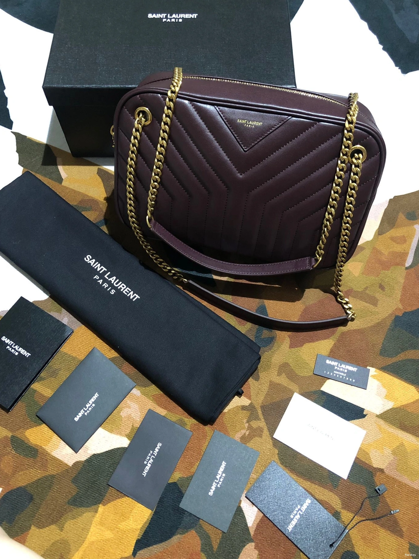 Repladies REP SMOOTH JOAN Y-QUILTED CAMERA BAG IN YSL LEATHER 0820